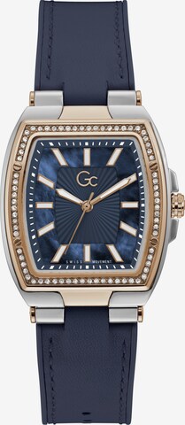 Orologio analogico 'Couture Tonneau' di Gc in blu: frontale