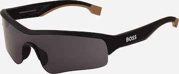 BOSS Black - Óculos de sol em preto: frente