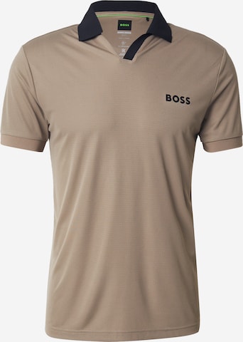 BOSS - Camiseta funcional 'Palle' en verde: frente