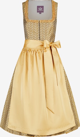 Dirndl 'Kenia' SPIETH & WENSKY en jaune : devant