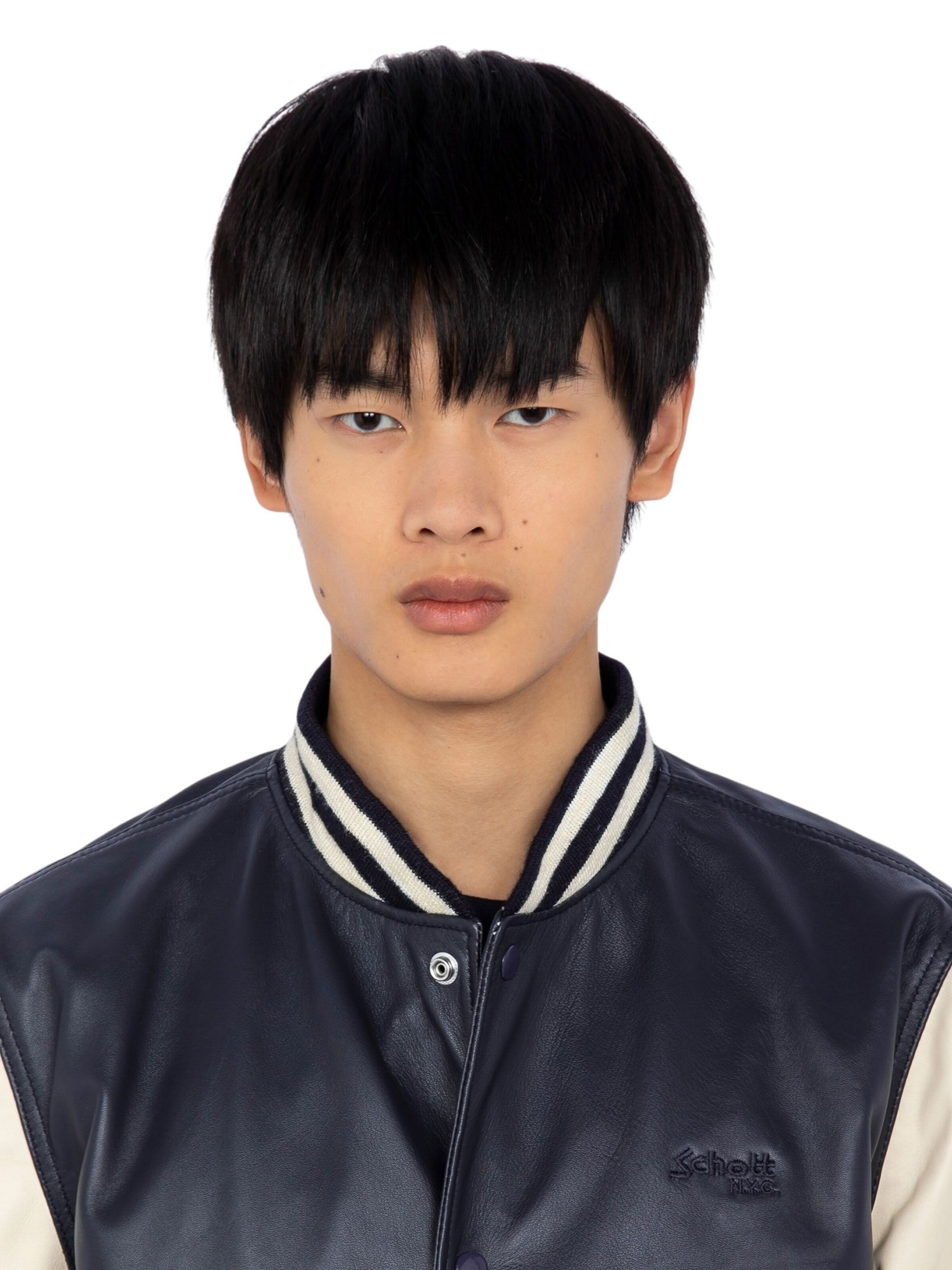 Schott NYC Overgangsjakke i blå