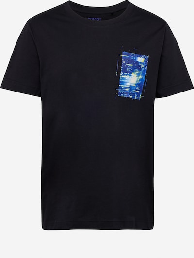 ESPRIT Majica u plava / svijetloplava / žuta / crna, Pregled proizvoda