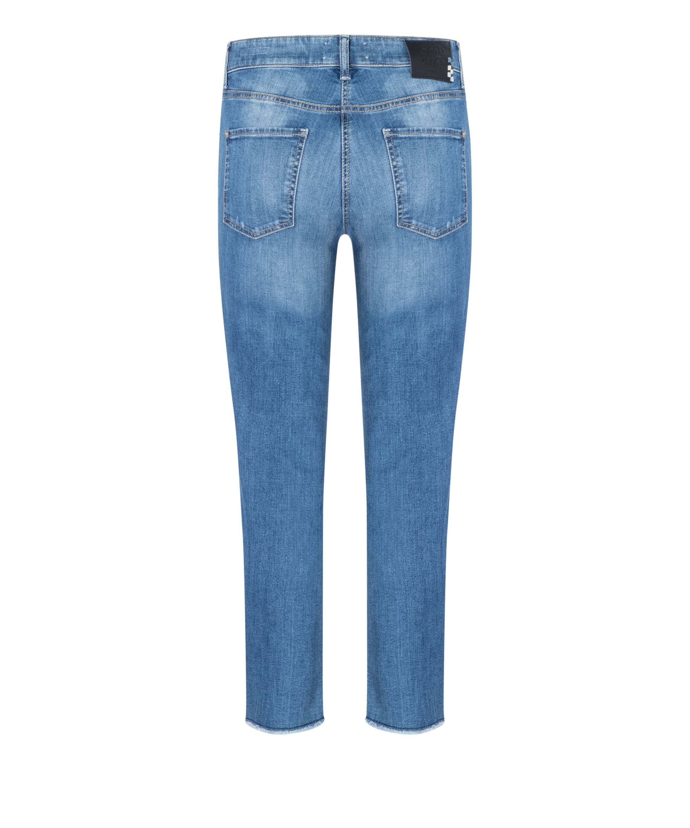 Regular Jean ' Piper Cropped ' Cambio en bleu