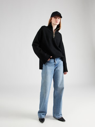 VERO MODA Oversized Sweater 'PHILINE' in Black