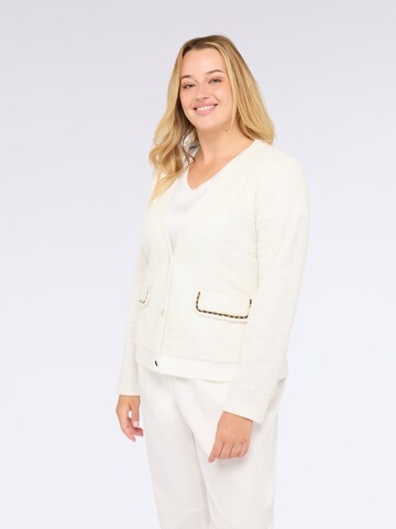 Fiorella Rubino - Cárdigan en blanco