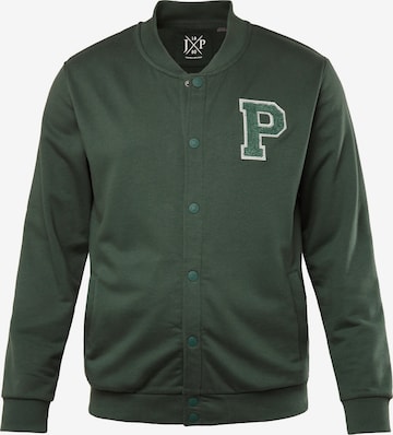 JP1880 Sweat jacket in Green: front