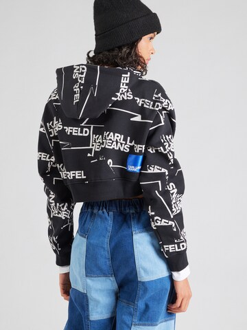 KARL LAGERFELD JEANS Свитшот в Черный: сзади