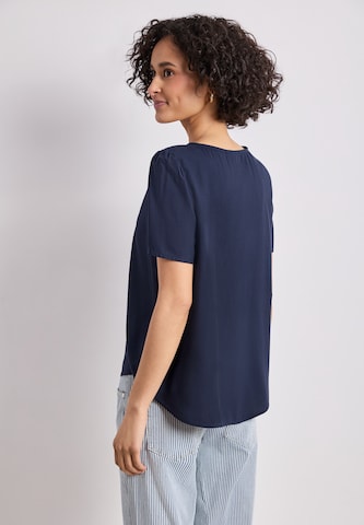 STREET ONE Bluse in Blau