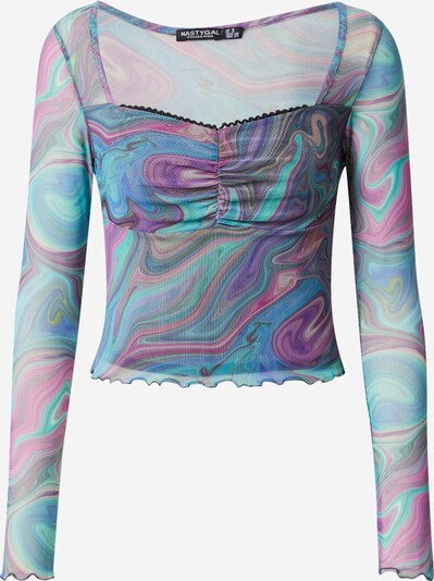 kék / zöld / lila / rózsaszín Nasty Gal Póló, Termék nézet
