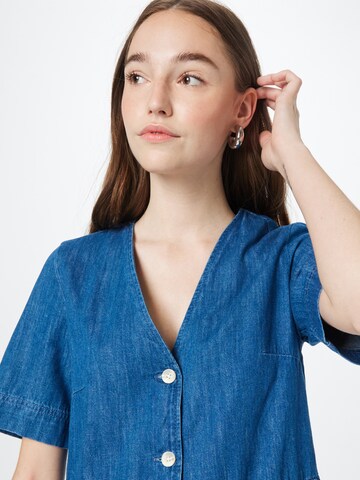 Abito camicia di Monki in blu