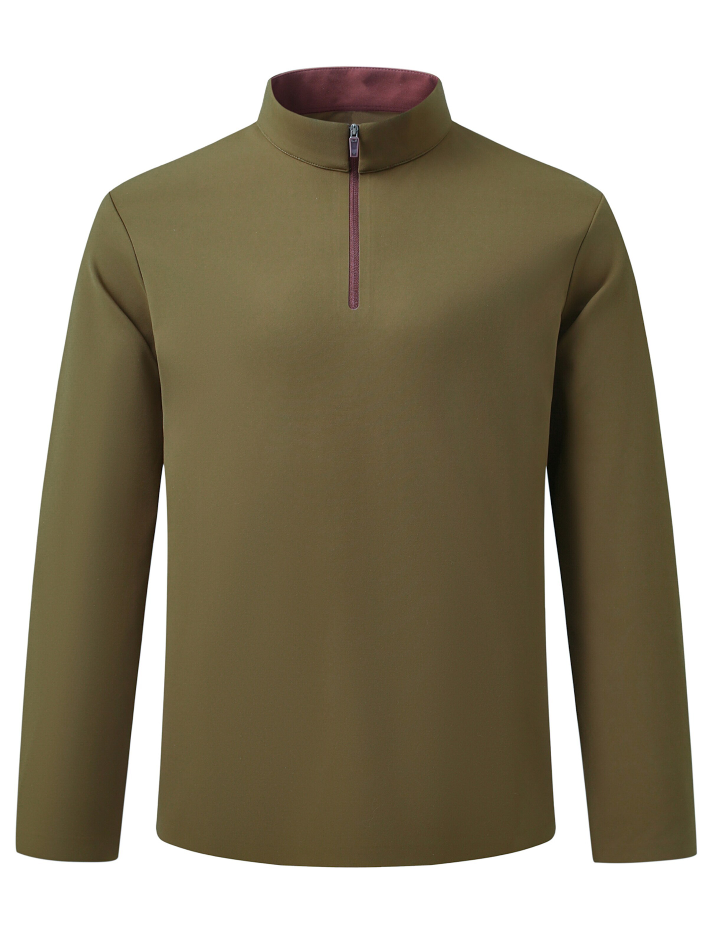 ALLTHEMEN Shirt 'Fluss' in Green: front