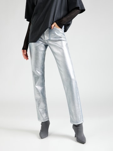 ONLY Regular Jeans 'JACI' in Silver: front