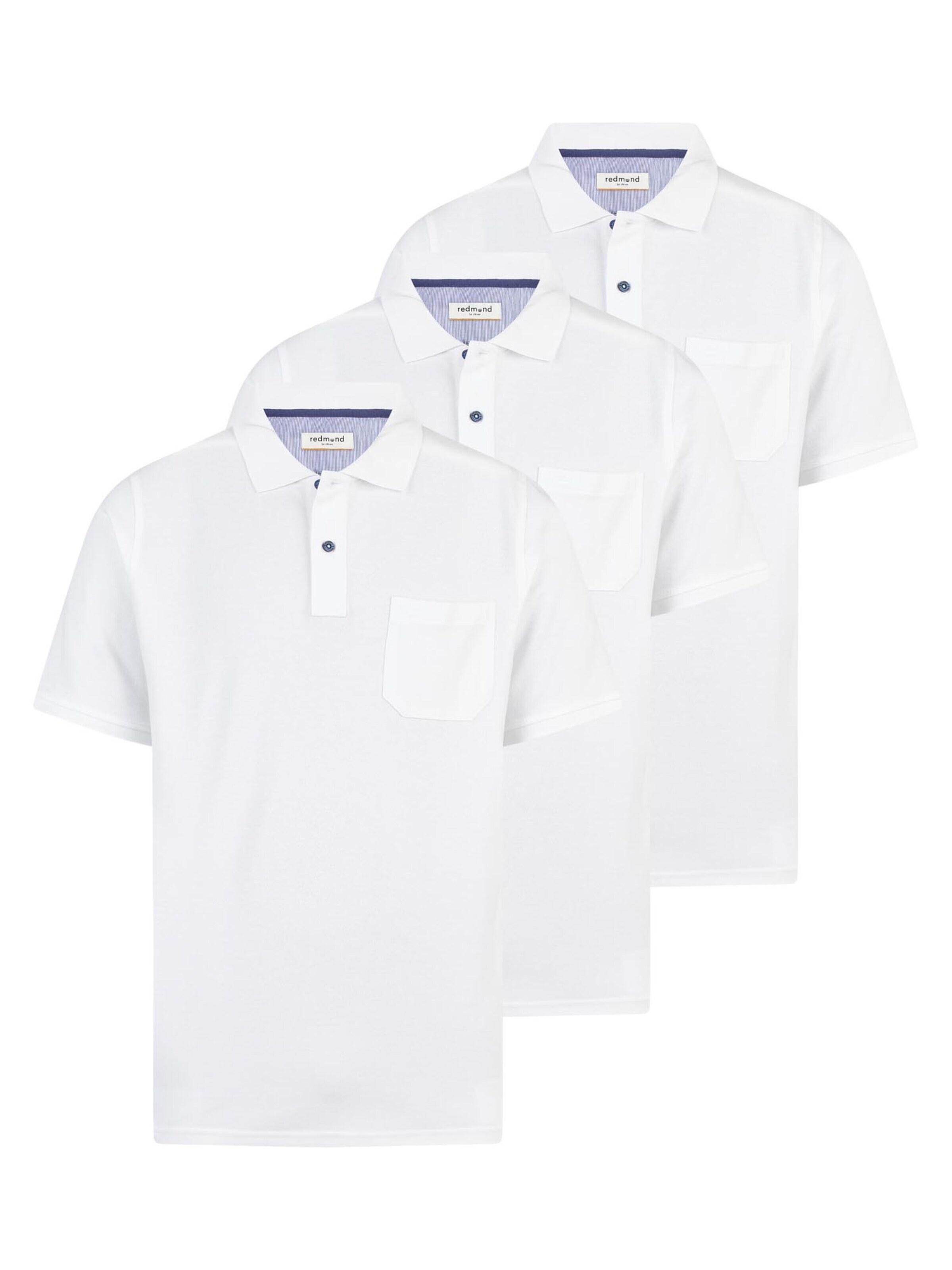 redmond Shirt 'Basic' in White: front