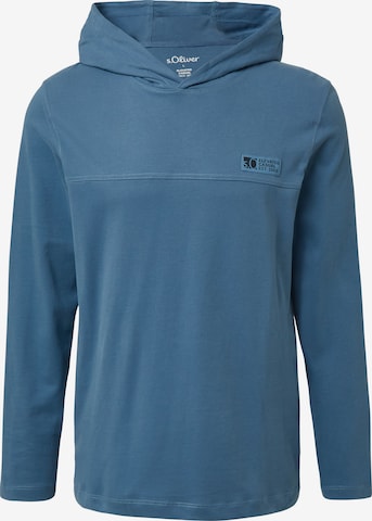 s.Oliver Shirt in Blauw: voorkant