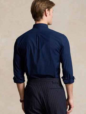 Slim fit Camicia di Polo Ralph Lauren in blu