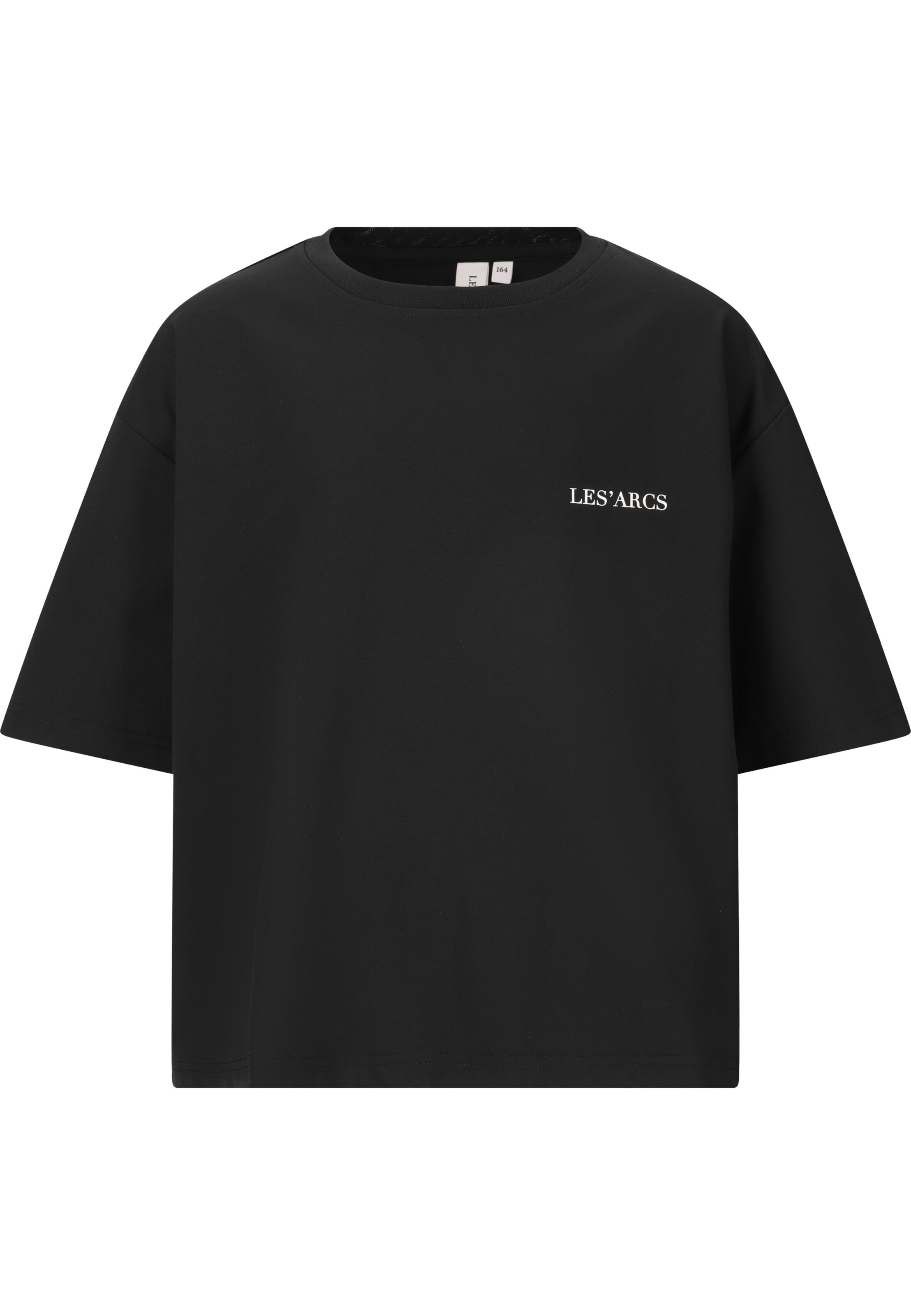 Les'Arcs Shirt 'Jerety' in Black: front