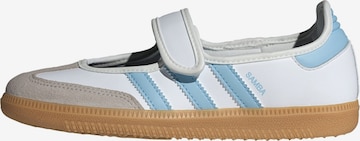 ADIDAS ORIGINALS Ballerina 'Samba' värissä valkoinen: etupuoli