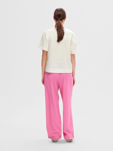 SELECTED FEMME Loosefit Hose 'Tinni' in Pink