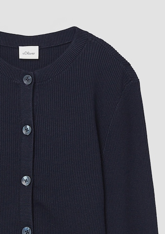 Cardigan s.Oliver en bleu