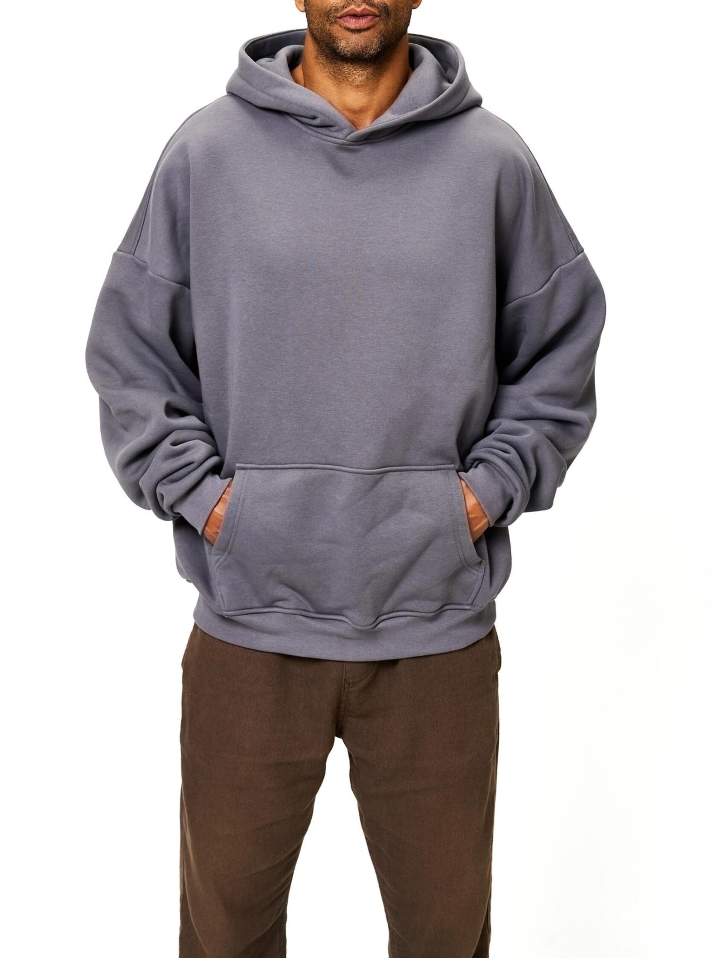 BlankOrder Sweatshirt in Grey