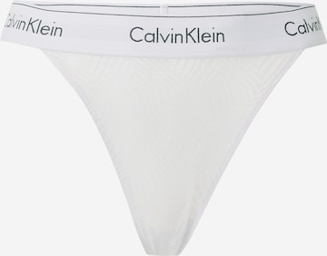 Calvin Klein Underwear tavaline Stringid, värv lilla: eest vaates