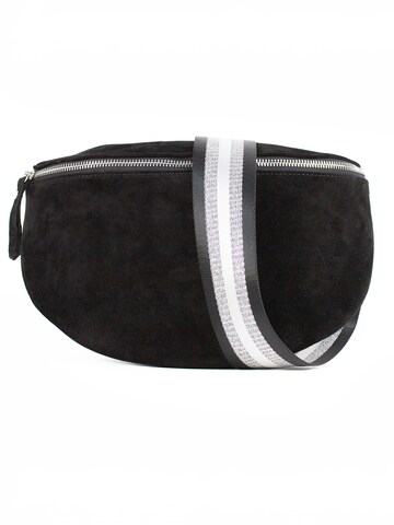 Marsupio 'ELVA large' di lePelou in nero: frontale