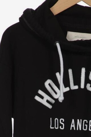 HOLLISTER Kapuzenpullover S in Schwarz