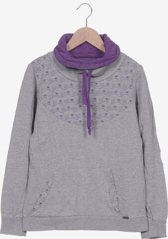 NÜMPH Sweatshirt & Zip-Up Hoodie in M in Grey: front