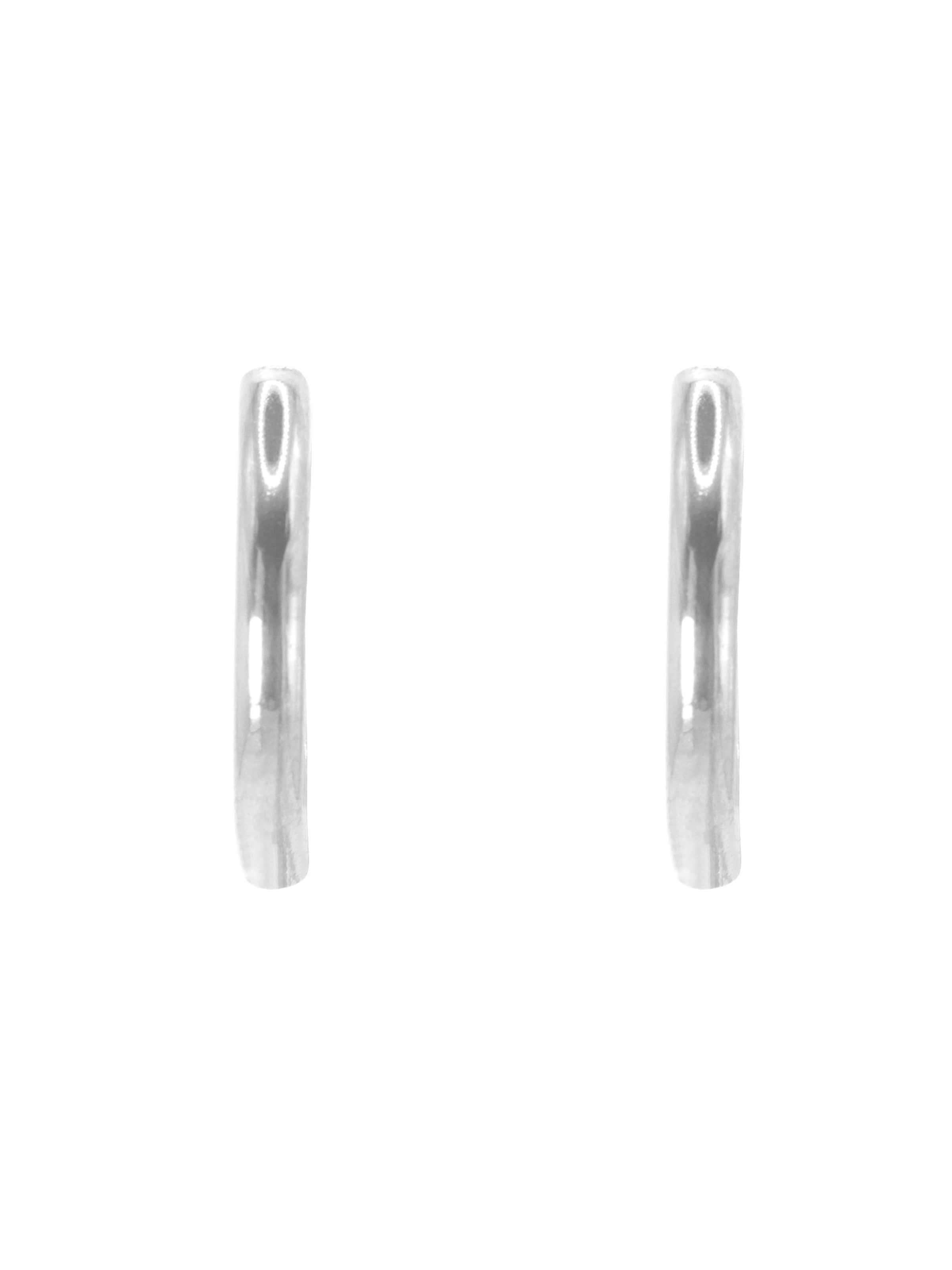 Boucles d'oreilles Heideman en argent : devant
