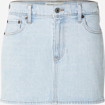 mėlyna Abercrombie & Fitch Sijonas: priekis