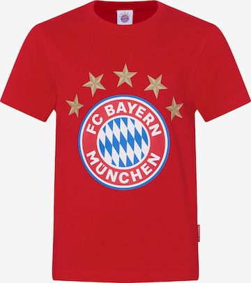FC BAYERN MÜNCHEN Performance Shirt in Red: front