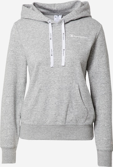 Champion Authentic Athletic Apparel Sweatshirt in graumeliert / weiß, Produktansicht