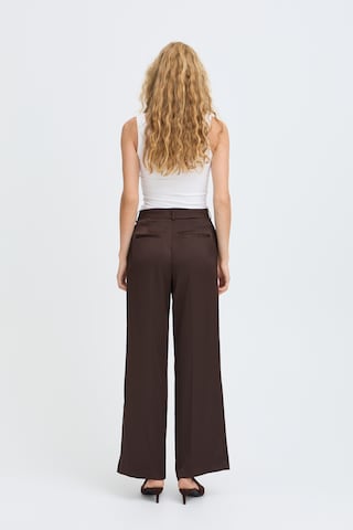 Wide Leg Pantalon à plis 'BYEVIE' b.young en marron