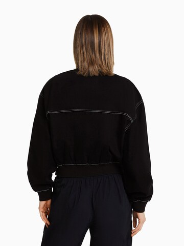 Bershka Between-Season Jacket in Black