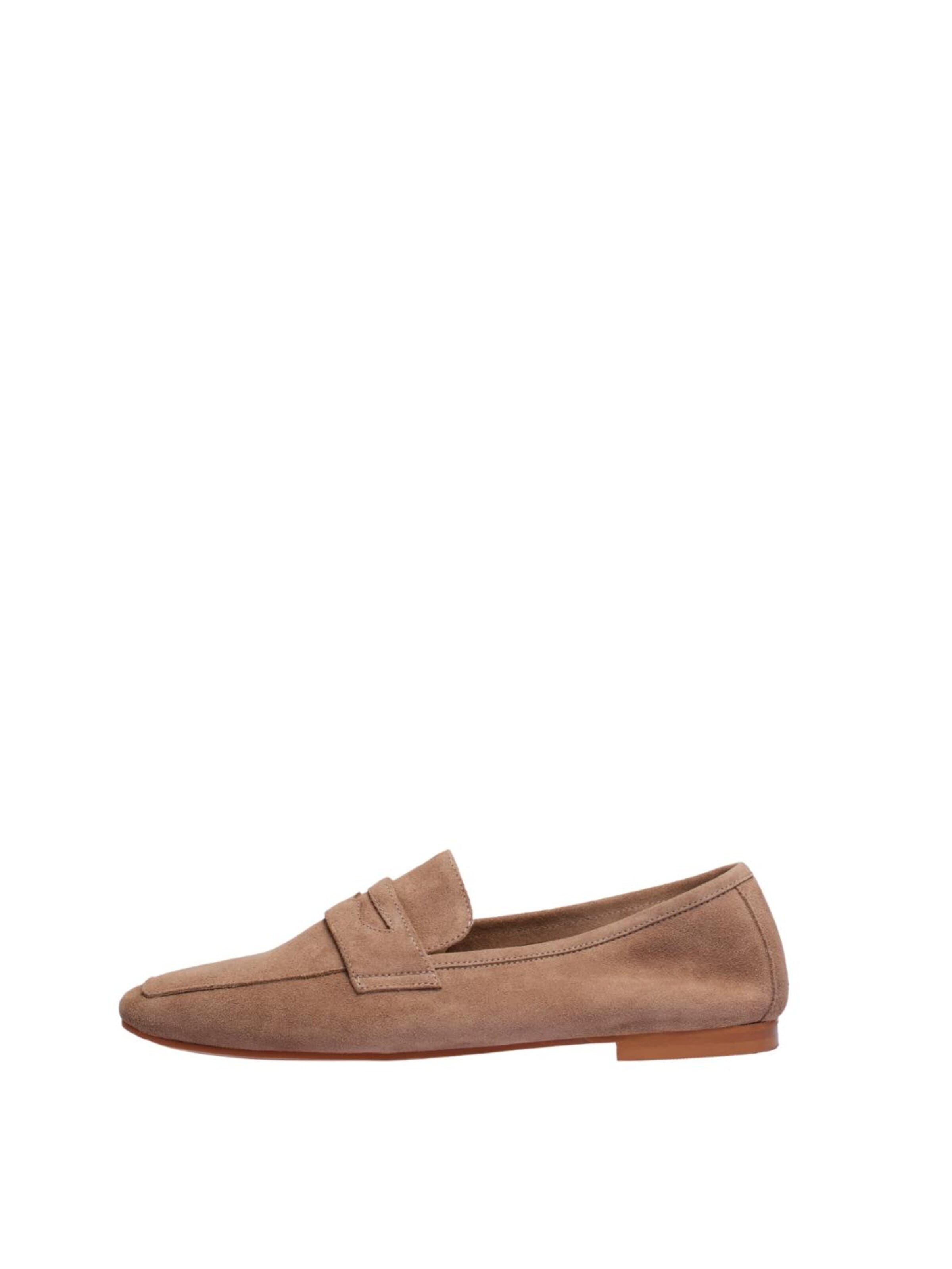 Flarelle Moccasin 'Sole di Viale' in Beige: front