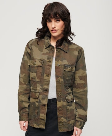 Superdry Between-Season Jacket in Brown: front