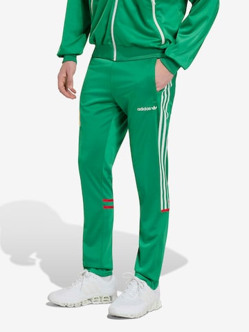 žalia ADIDAS PERFORMANCE Prigludęs Sportinės kelnės 'Mexiko 1986': priekis