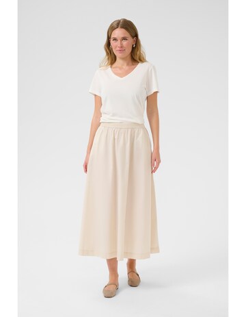 Cream Rok 'Devika' in Beige