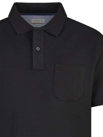 redmond Shirt 'Basic'‌‌ in Schwarz
