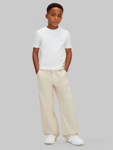 Wide Leg Pantalon Calvin Klein Jeans en beige