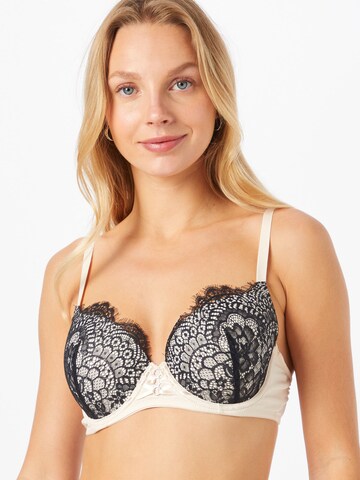 Invisible Soutien-gorge LingaDore en noir : devant