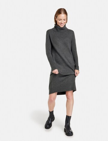 GERRY WEBER Knitted dress in Grey