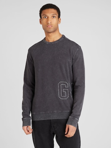 Sweat-shirt GUESS en noir : devant