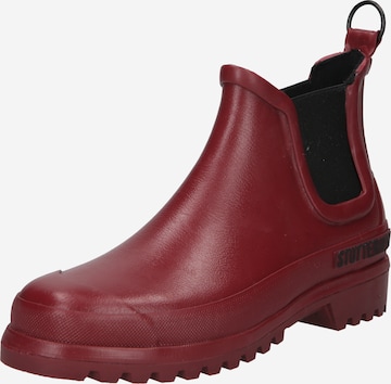 Stutterheim Rubber Boots in Red: front