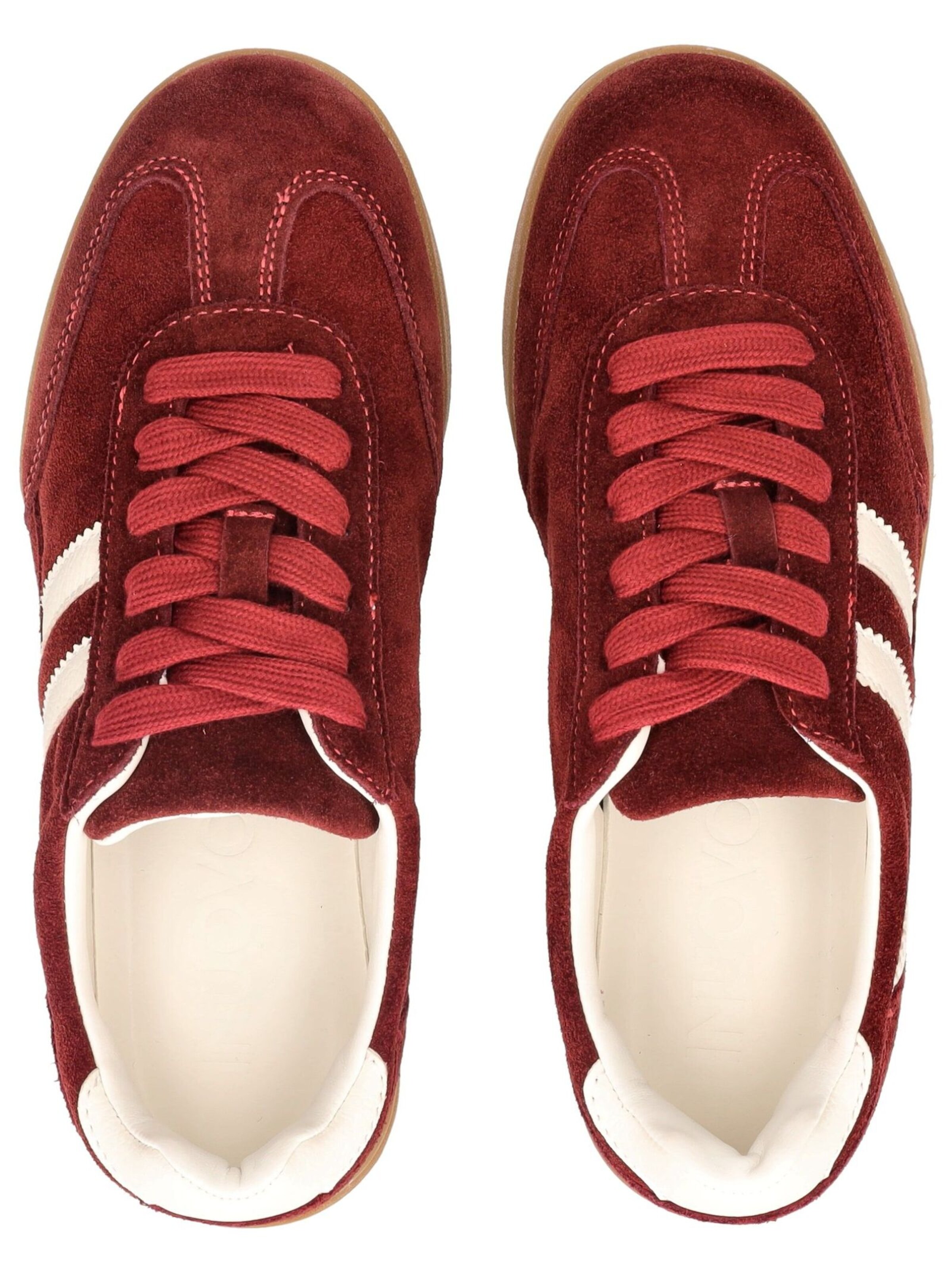 Baskets basses INUOVO en rouge