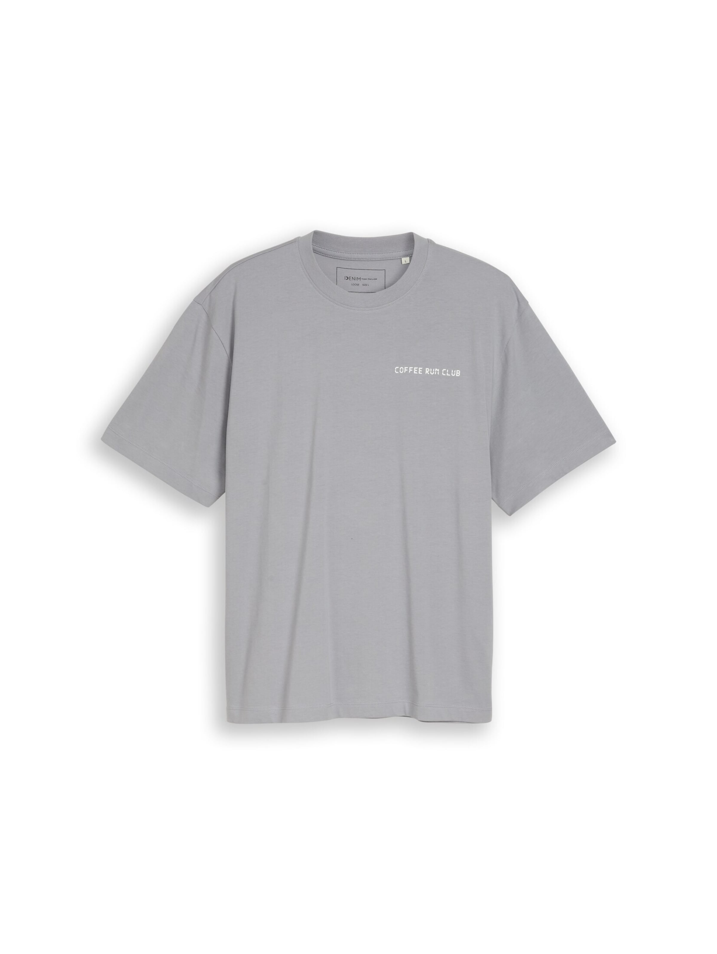 TOM TAILOR DENIM Shirt in Grau: Vorderseite
