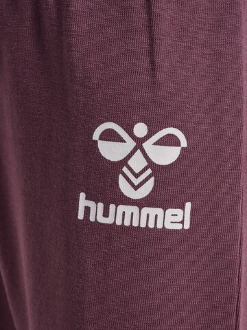 Hummel Tapered Bukser i lilla