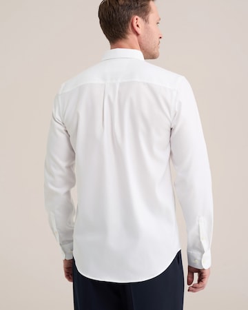 van Gils Slim fit Zakelijk overhemd in Wit