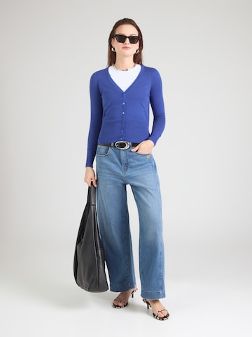 King Louie Pletena jopa 'Cocoon' | modra barva