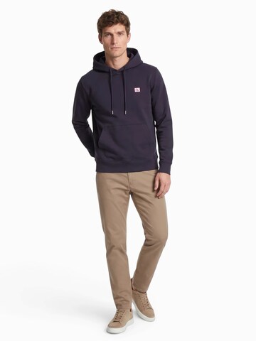 Bluză de molton de la Calvin Klein Jeans pe albastru